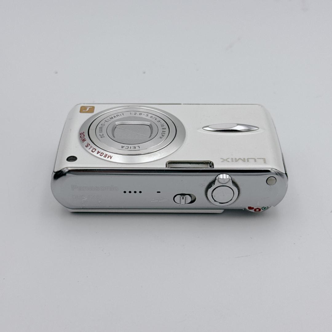 【概ね美品】Panasonic LUMIX DMC-FX01-W ホワイト