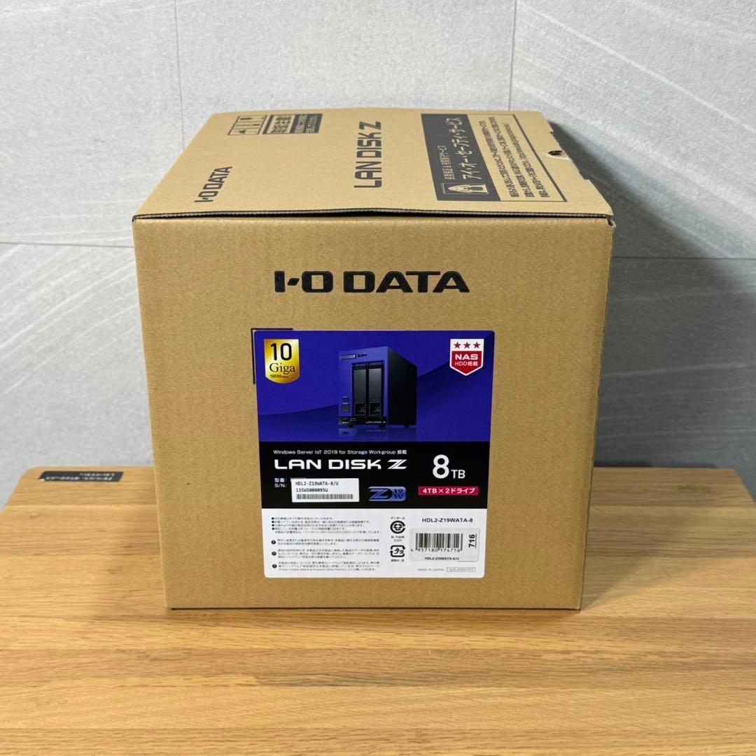 アイ・オー・データNAS 8TB HDL2-Z19WATA-8 新品 d3955