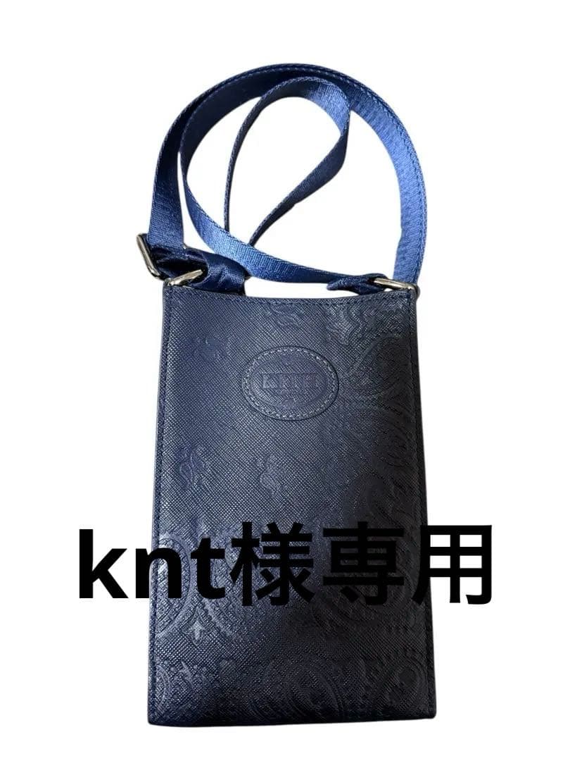 kith ショルダーバック　ネイビー　メンズ　レディース