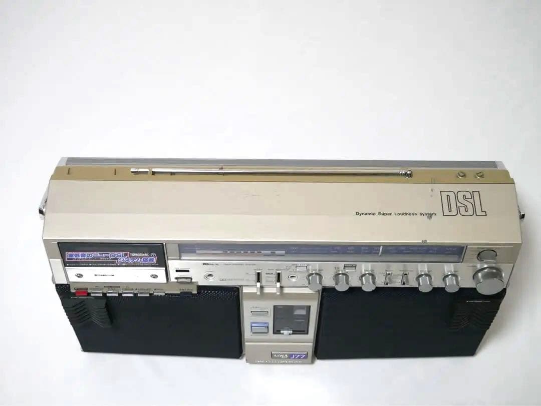 AIWA ラジカセ　CS-J77MKII ラジオ　アイワ　美品