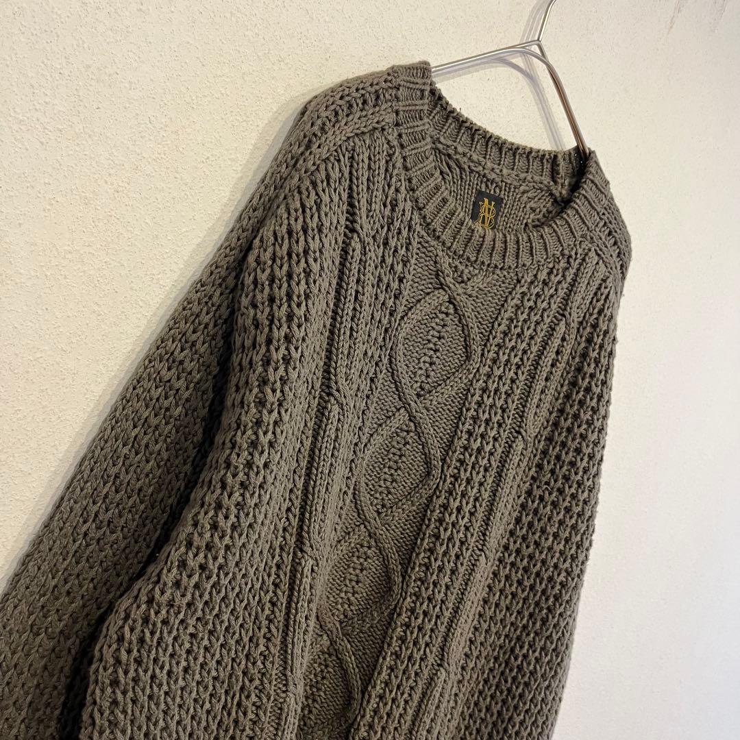 【美品】steven alan 別注 BATONER 21AW ケーブルニット