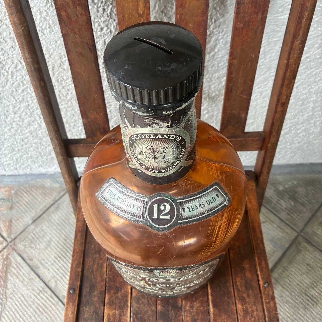 貴重BIG！50's〜スコッチウイスキー貯金箱　店舗アメリカアンティーク酒USA