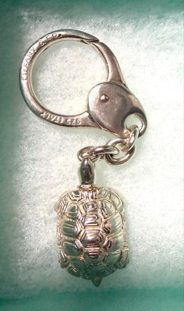 Tiffanyティファニー カメ 亀キーリング シルバー925 クリスマス特価！