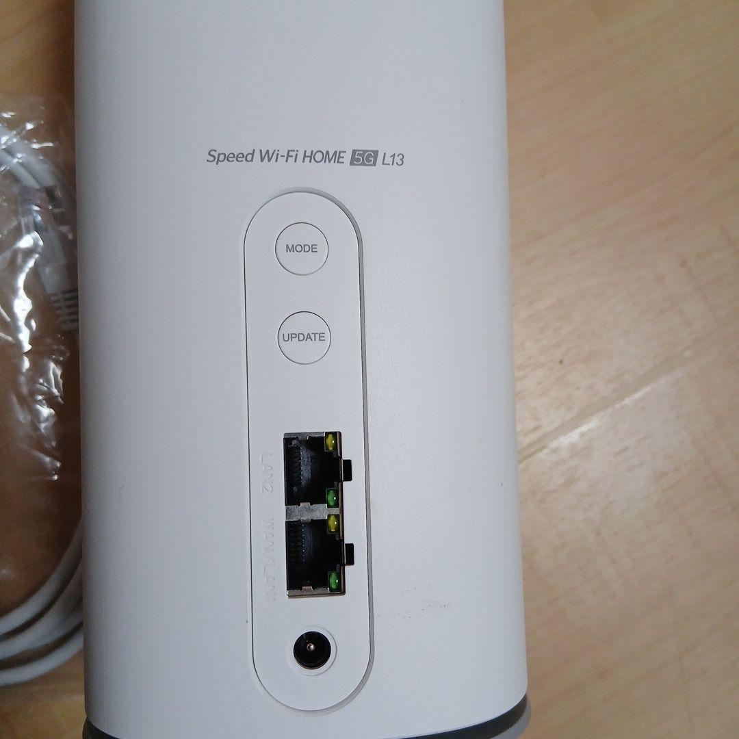 【美品】Speed Wi-Fi  5G L13 (ZTR02)WPS対応