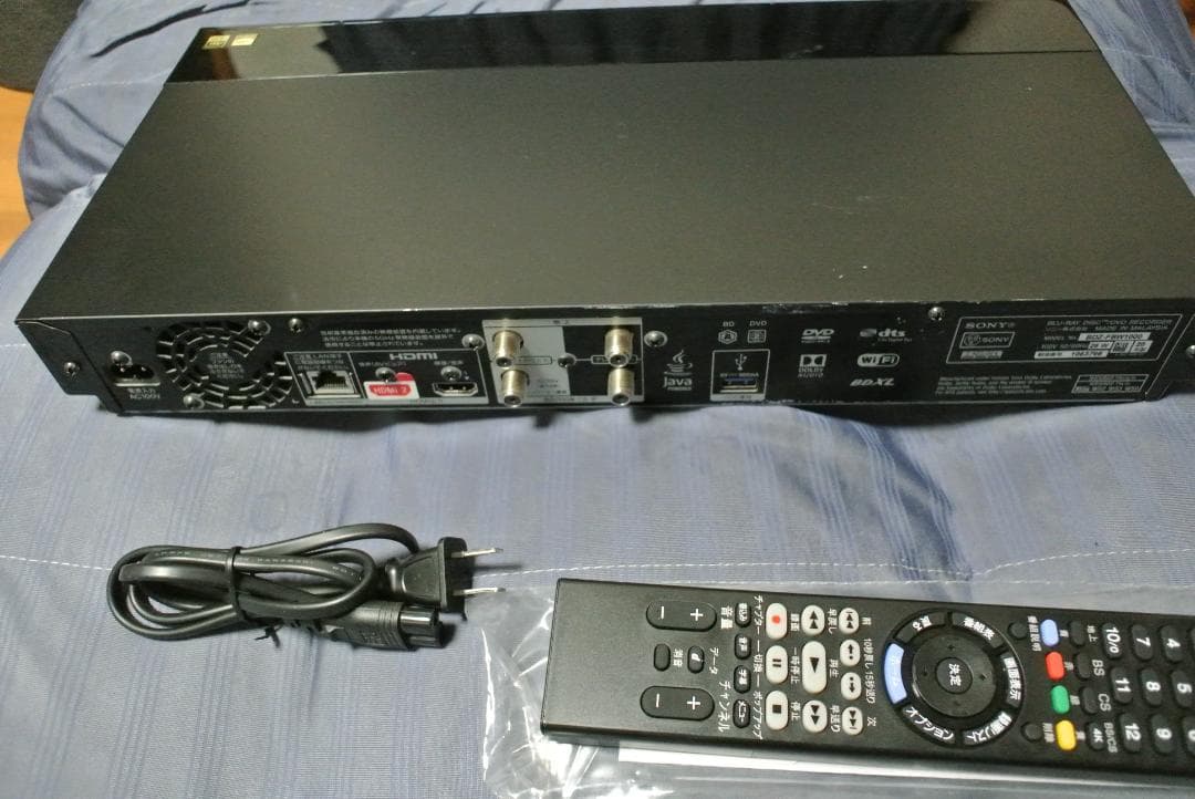 BDZ-FBW1000 4K SONY ブルーレイレコーダー 本体 リモコン付き