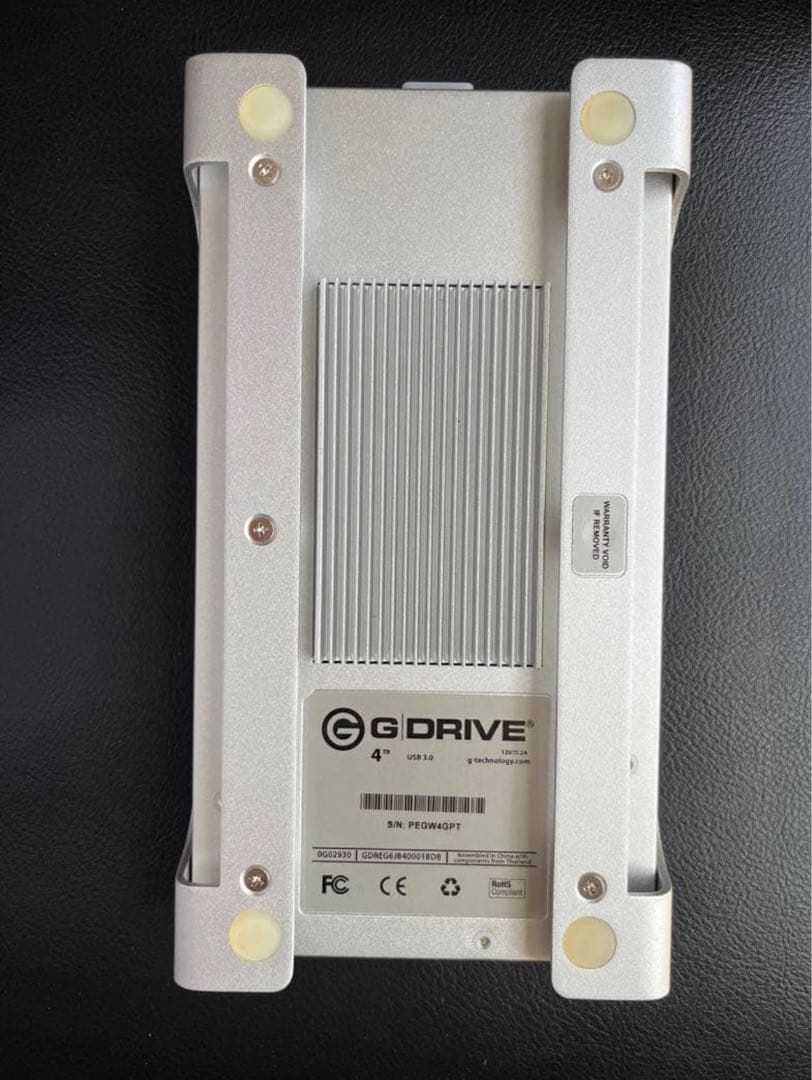 G-Technology G-DRIVE 4TB 外付けHDD（0G02930）