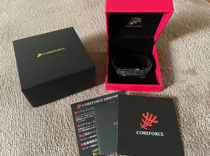 COREFORCE ブラック ブレスレット