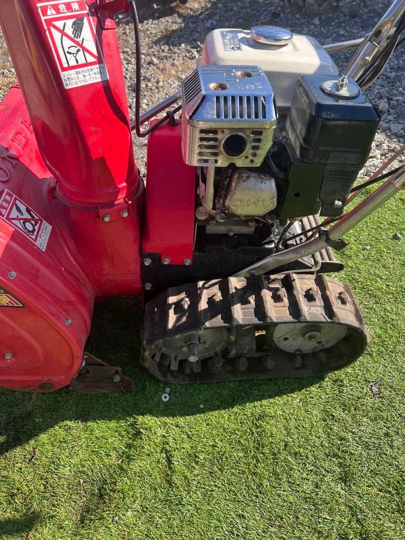 山梨県中古ホンダ除雪機HS55jスノーラ小型軽量除雪機メンテナンス済み中古動作品