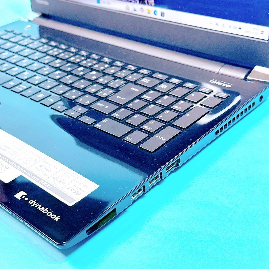 新品SSD1TB⭐️16GB⭐️windows11 ノートパソコン 薄型カメラ黒