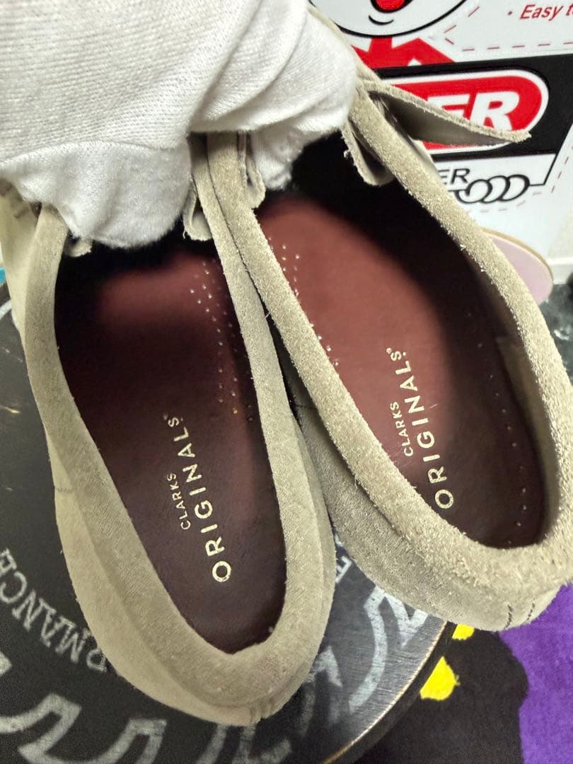 Clarks クラークス ワラビー スエード　UK8 1/2