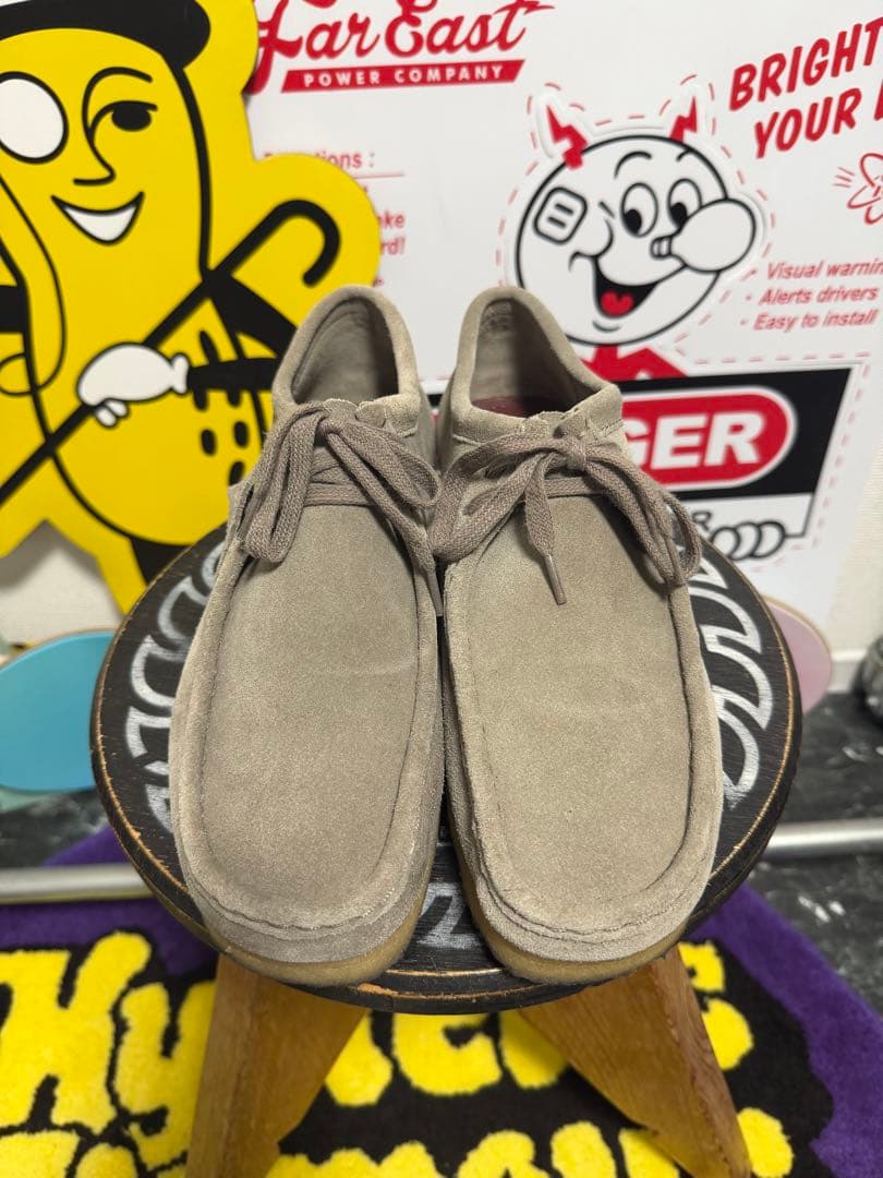 Clarks クラークス ワラビー スエード　UK8 1/2