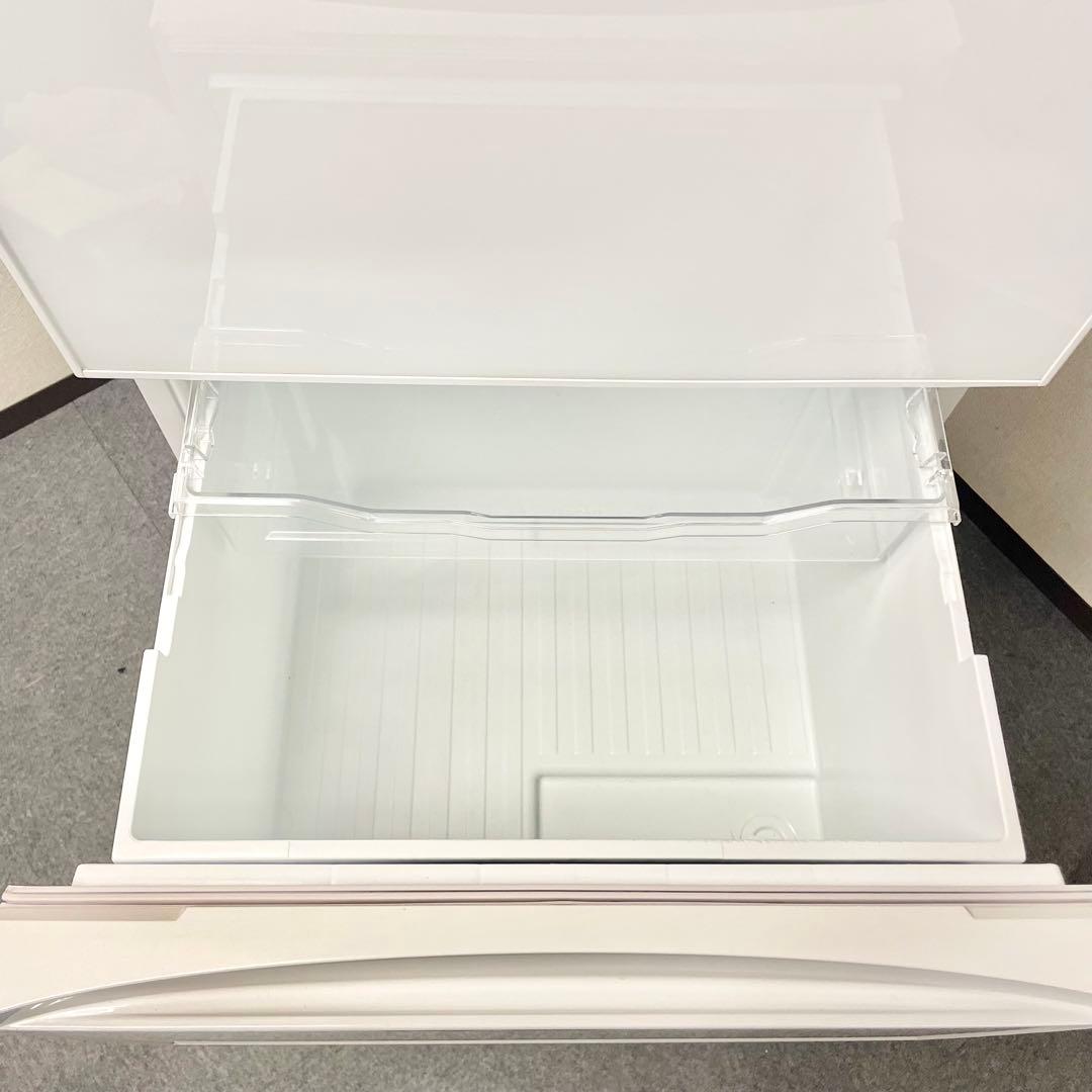 20年製 東芝 363L 3ドア 冷蔵庫 GR-S36SXV(EW)