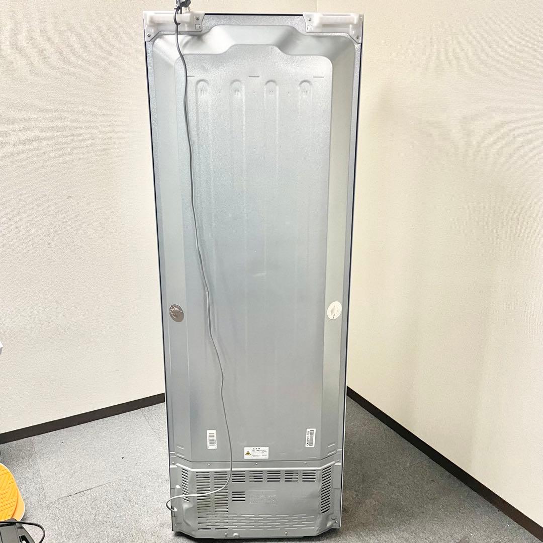 20年製 東芝 363L 3ドア 冷蔵庫 GR-S36SXV(EW)