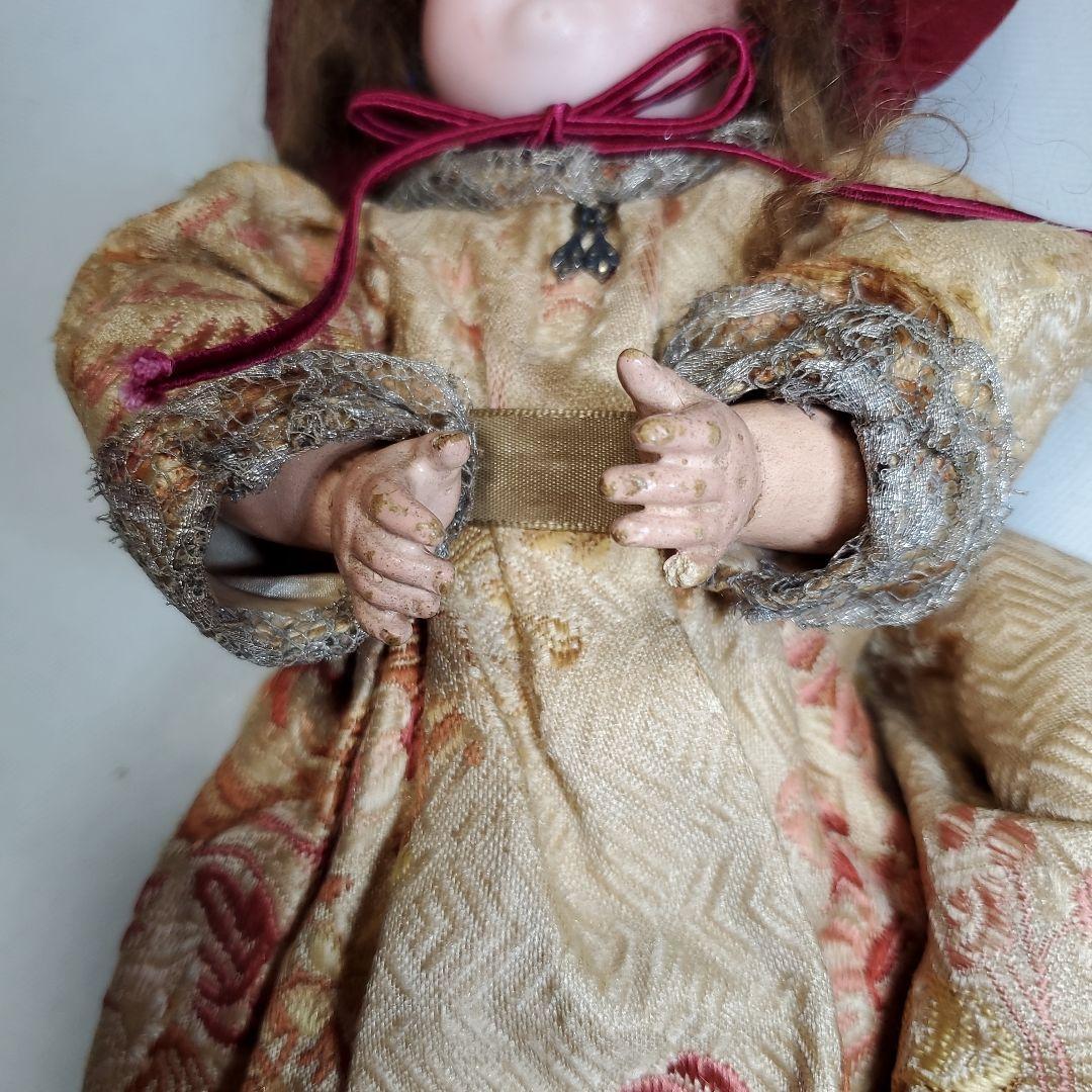 A■ビスクドール　アンティークドール　ゴーチェ