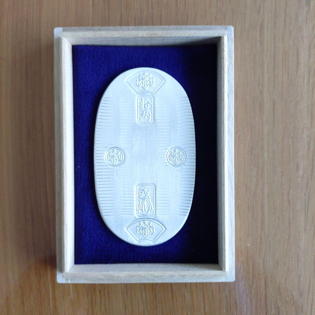 純銀小判 IJIMA 金属工芸品 専用ケース付き