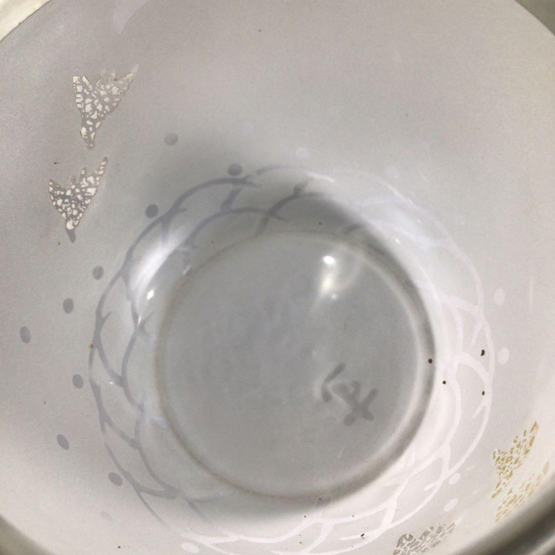 Ｐ６６０　棗　『高橋直樹造』『吹きガラス』『波千鳥文』『義山棗』　共箱　茶道具