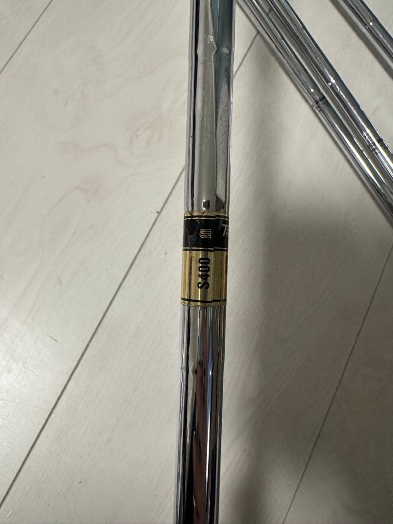 アイアンセット スチールシャフト ミラー仕上げ