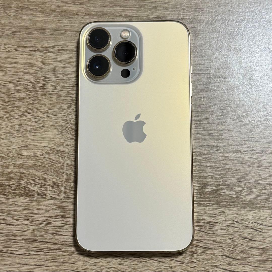 【美品】Apple iPhone 13Pro 256GB Gold 本体 箱有
