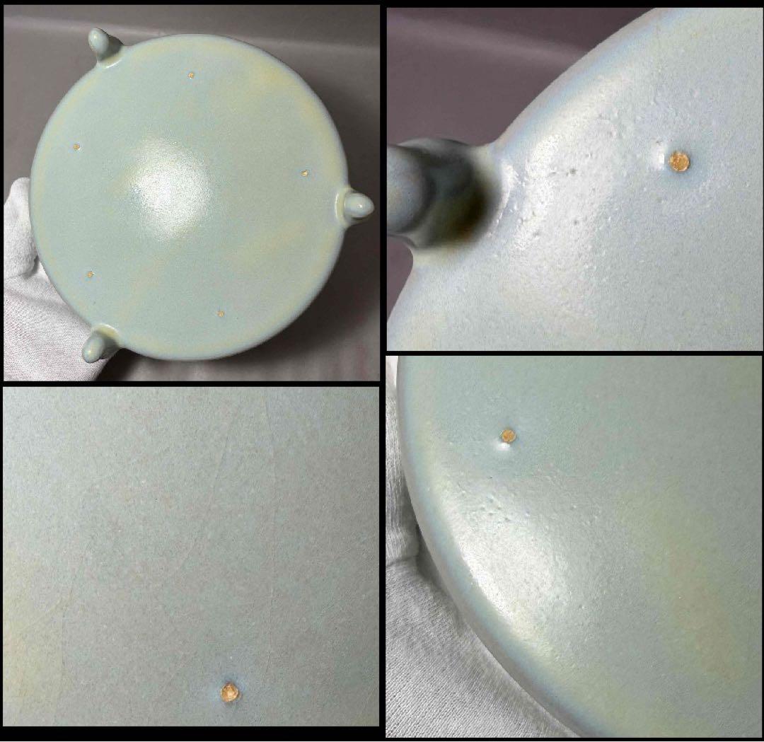 中国 三つ足丸盤　f2260113