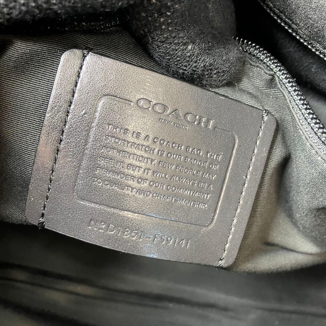 コーチ✨メトロポリタン 2way ３室 A4 ビジネスバッグ サフィアーノレザー