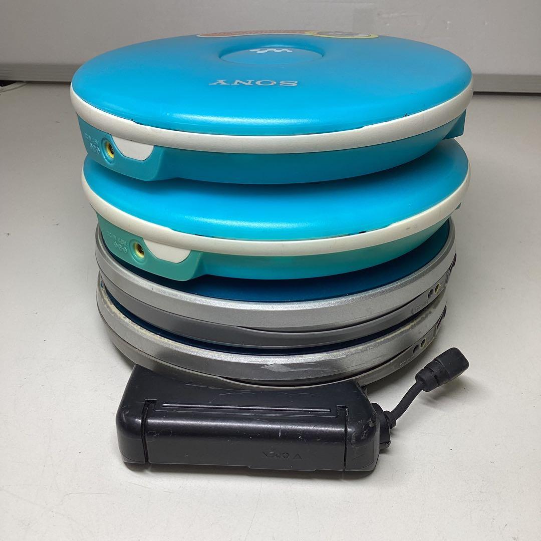 ば*こ様 SONY WALKMAN ポータブルCDプレーヤー 4台セット