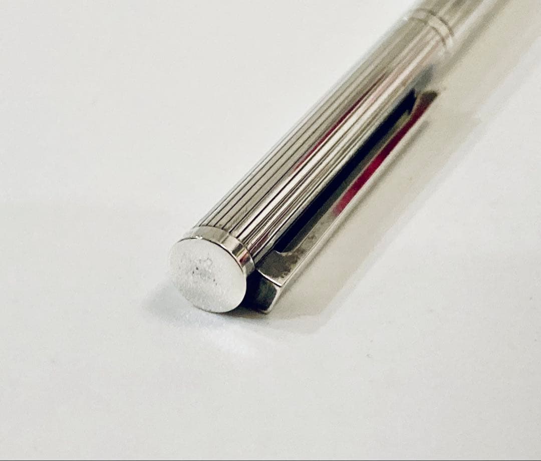 ドイツ製◆ダンヒル 高級ボールペン シルバー dunhill モンブラン製造