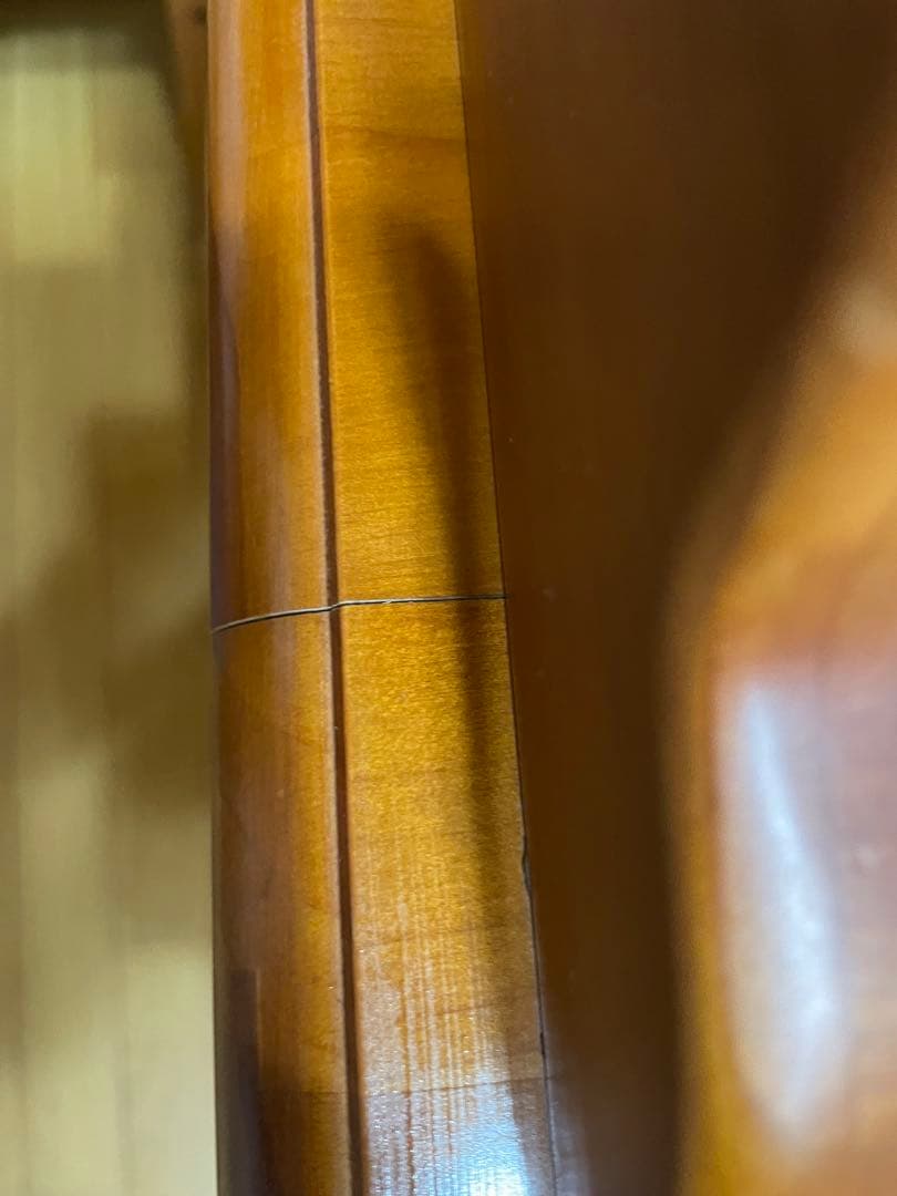 木製クラシックデスク 収納付き