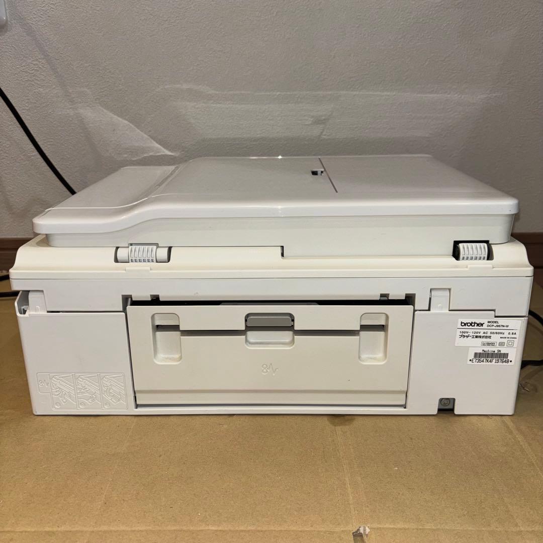 ブラザー プリンター A4 インクジェット複合機 DCP-J957N-W おまけ