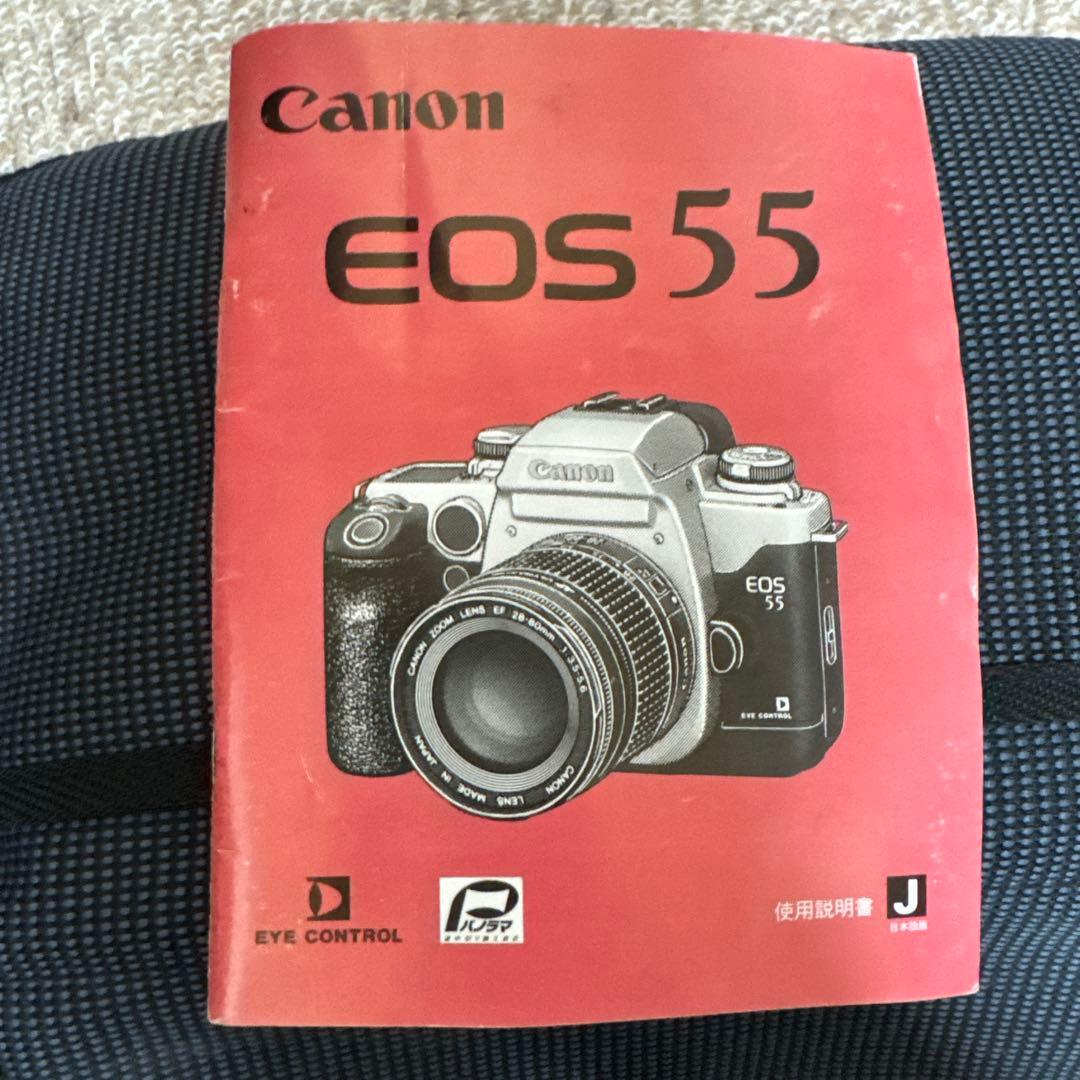 キャノン Canon EOS55 一眼レフ フィルムカメラ