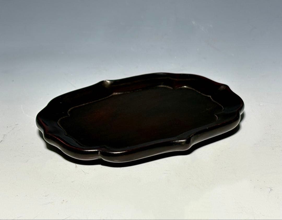 【 PRICE DOWN 】唐木紫檀茶托小皿 (5客)