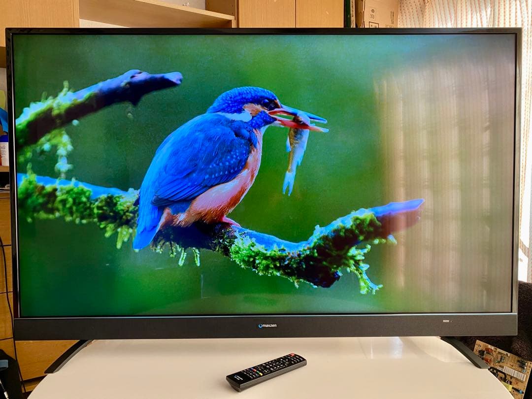 4K対応の大型55インチ液晶テレビ maxzen JU55SK03