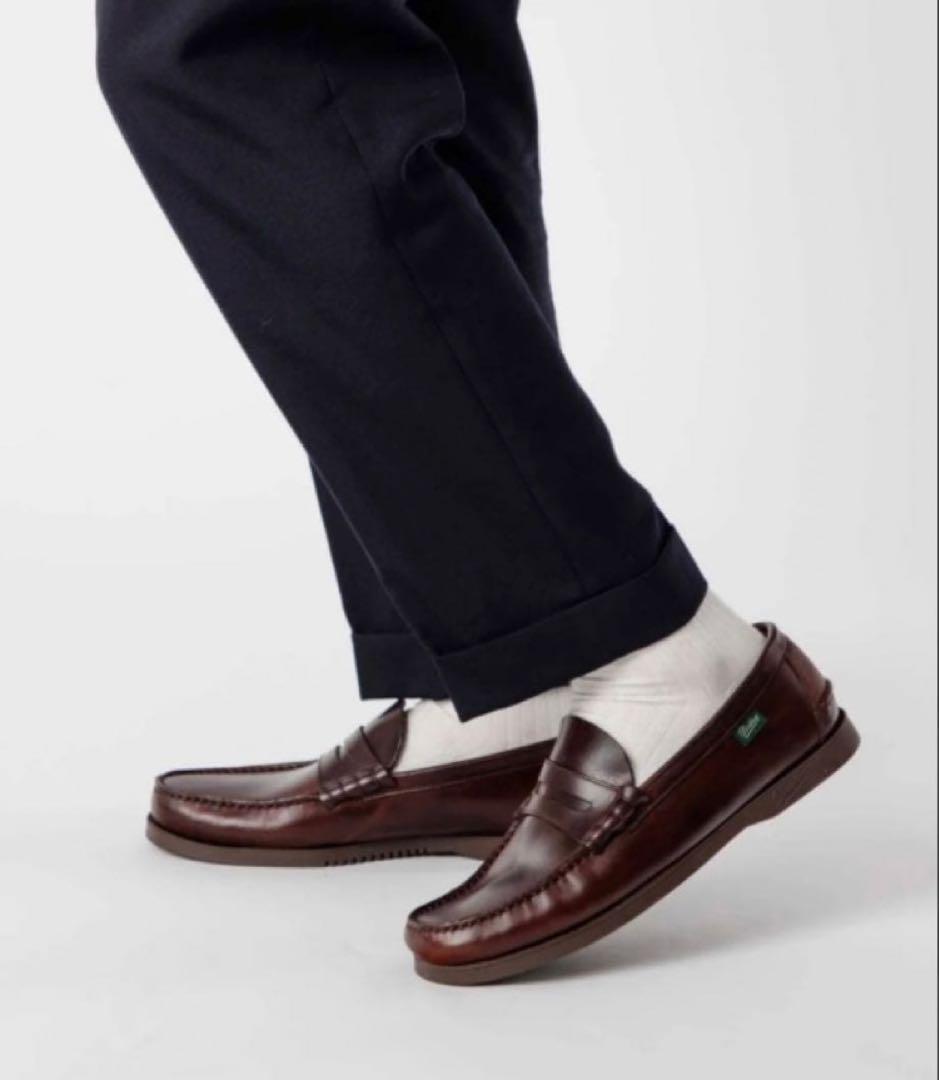 6.5【美品】CORAUX コロー PARABOOT ローファーパラブーツ