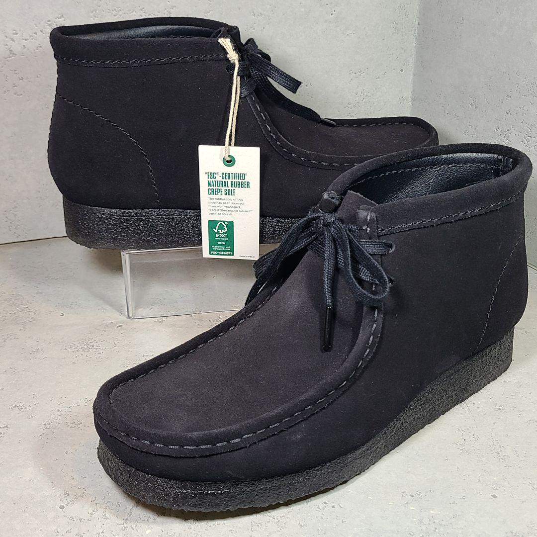 【Clarks originals】Wallabee　ワラビーブーツ　ブラック