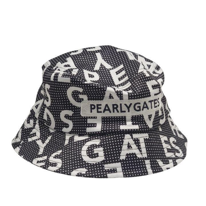 新品タグ付き 正規品 パーリーゲイツ ドットロゴダンボールハット 定価9,350