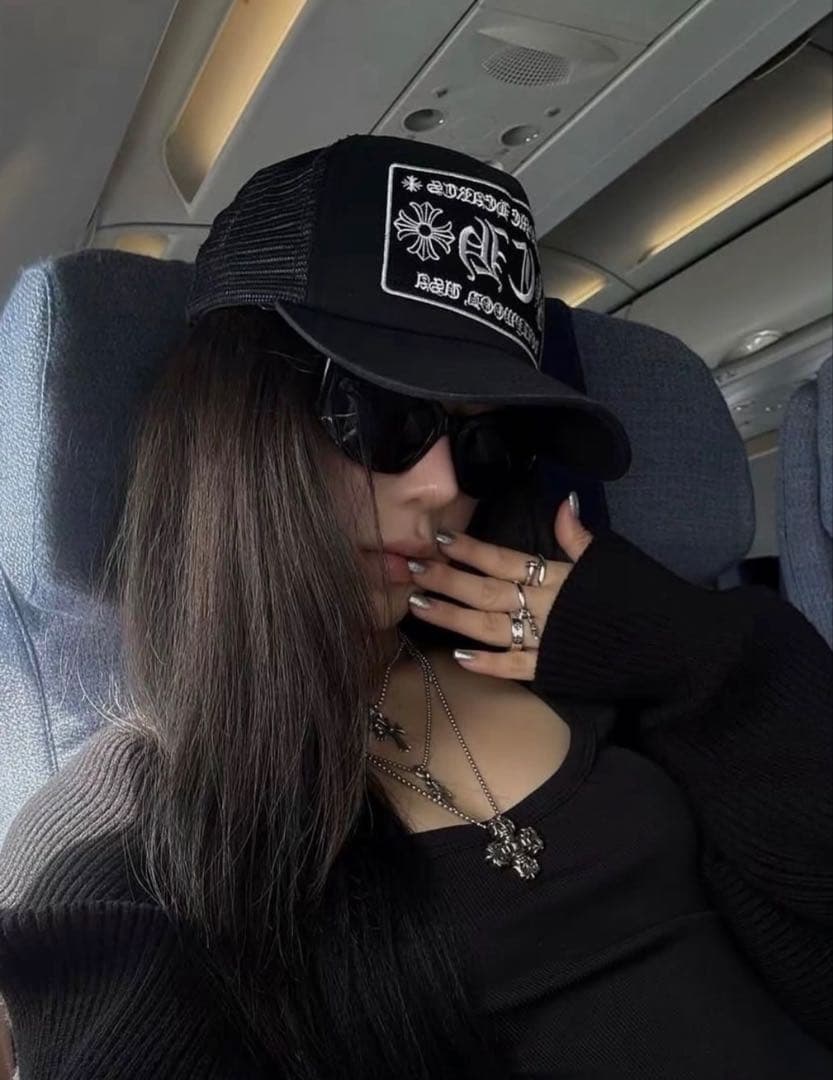 クロムハーツ　メッシュ　キャップ　【最安値】【インボイスコピー】【未使用に近い】