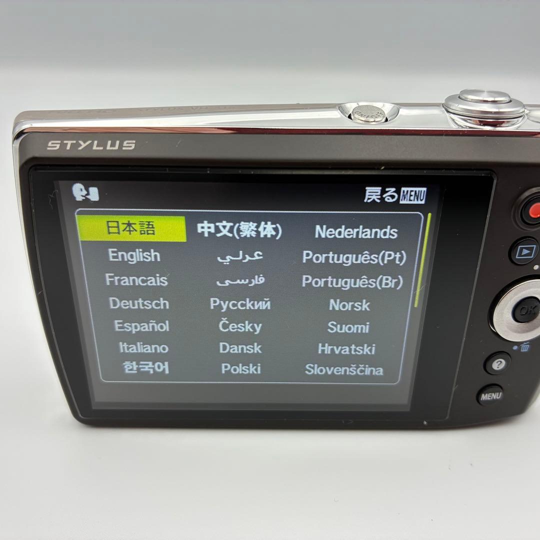 美品★ OLYMPUS STYLUS VH-515 レトロデジカメ シルバー