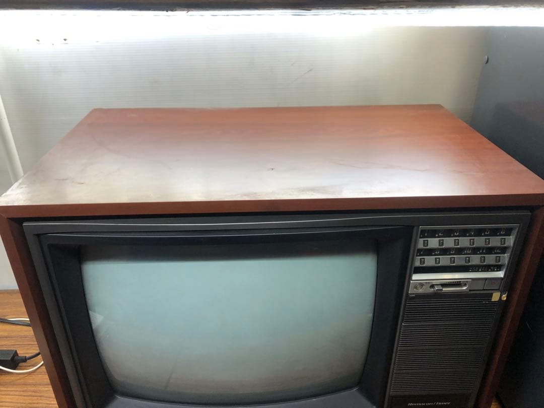 VictorC-2078E(L)トランジスタ式カラーテレビ 78年製昭和 レトロ