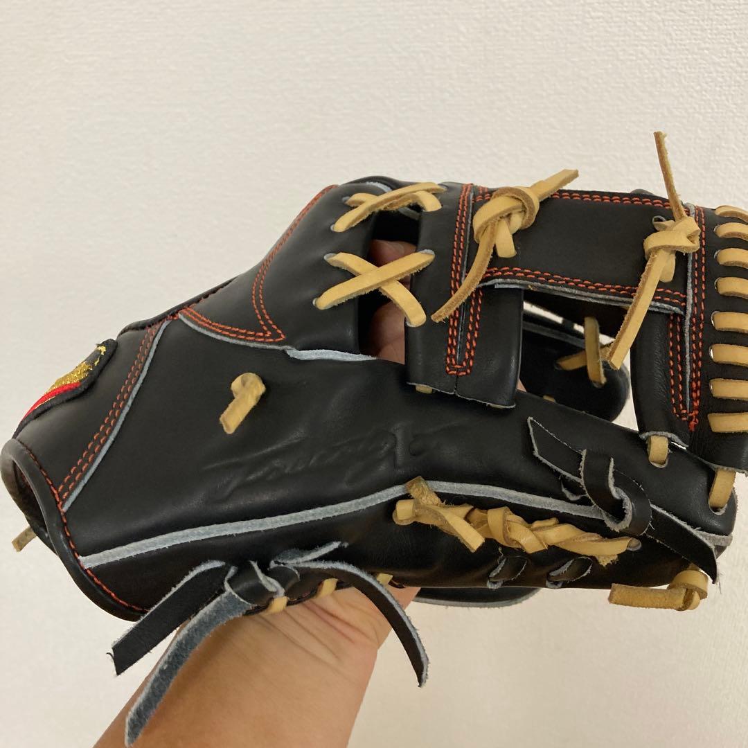 ザナックス　内野手用　キップレザー