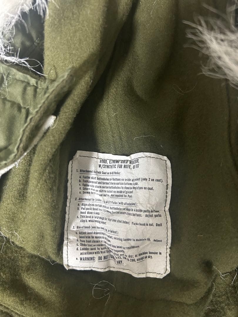 m65 u.s.army mods coat dead stock フルセット