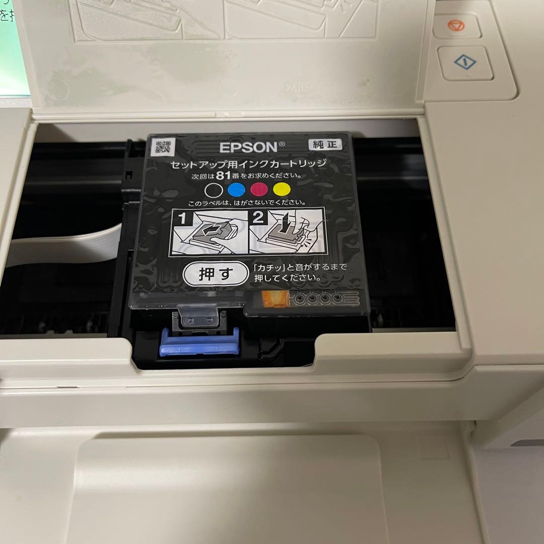 ほぼ未使用。エプソン コンパクトプリンター A5 スマホプリント PF-71