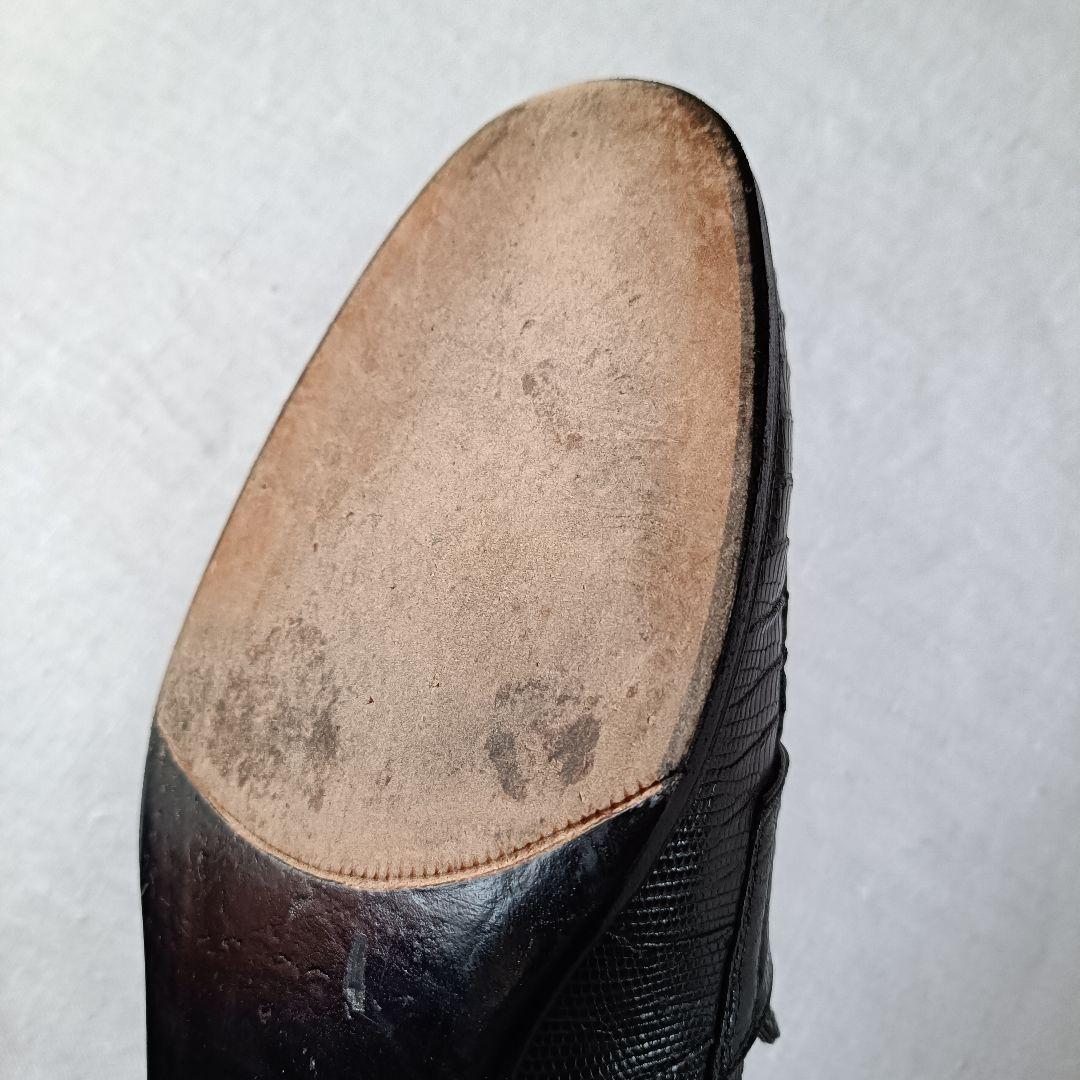 F.LLI Giacometti FG123 リザード ローファー 42