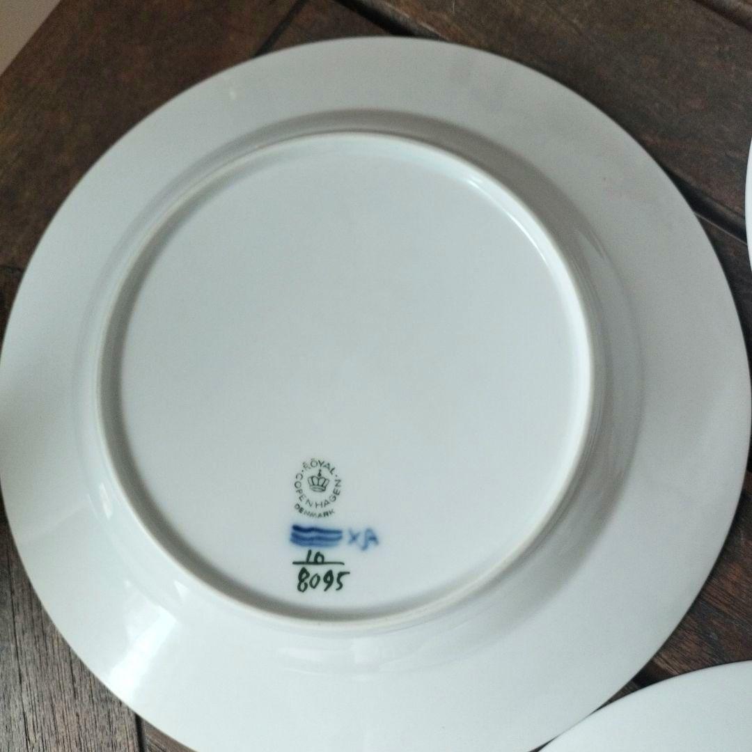 ロイヤルコペンハーゲン ブルーフラワー プレート5枚セット（直径21.5センチ）