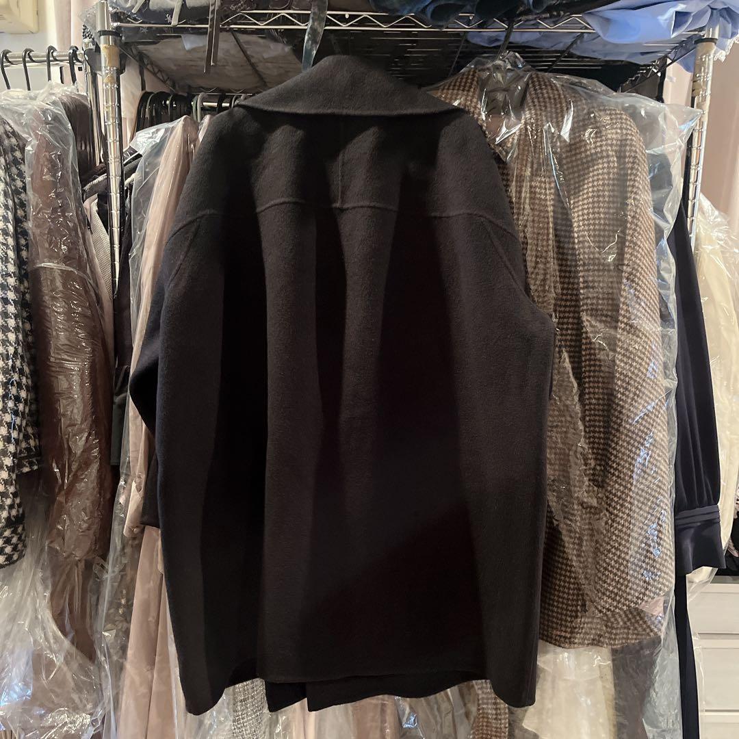 新品未使用 Mila Owen 衿ストラップハーフ丈リバーPコート