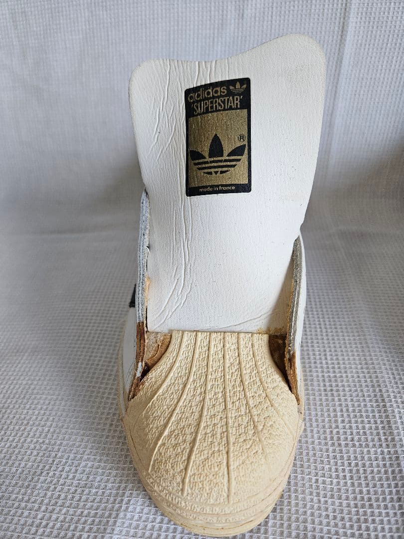 1980s　フランス製adidas スーパースター箱付き金ベロ