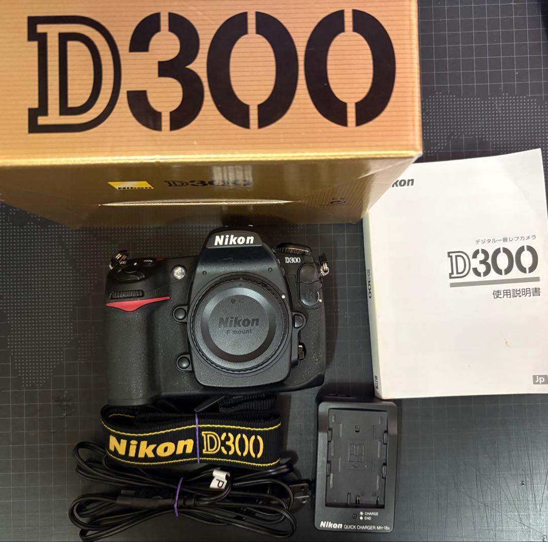【美品】Nikon D300 ボディ 動作確認済