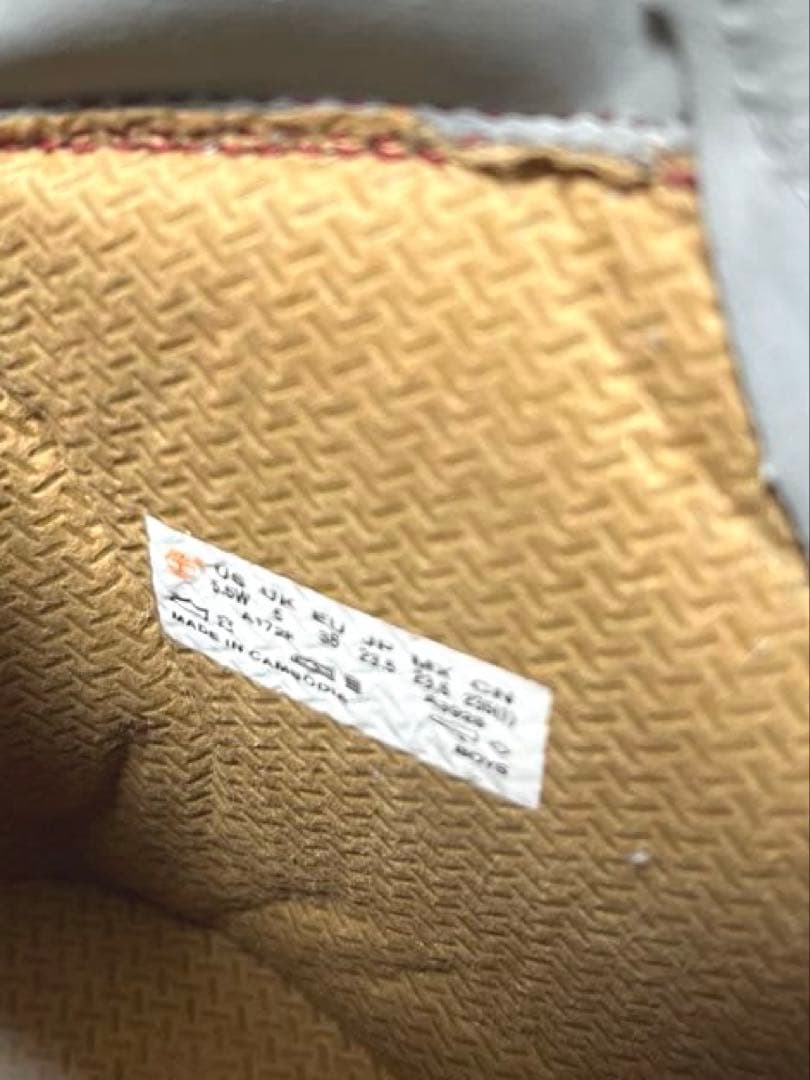 未使用級【ティンバーランド】６インチプレミアムウォータープルーフ♡グレー23.5