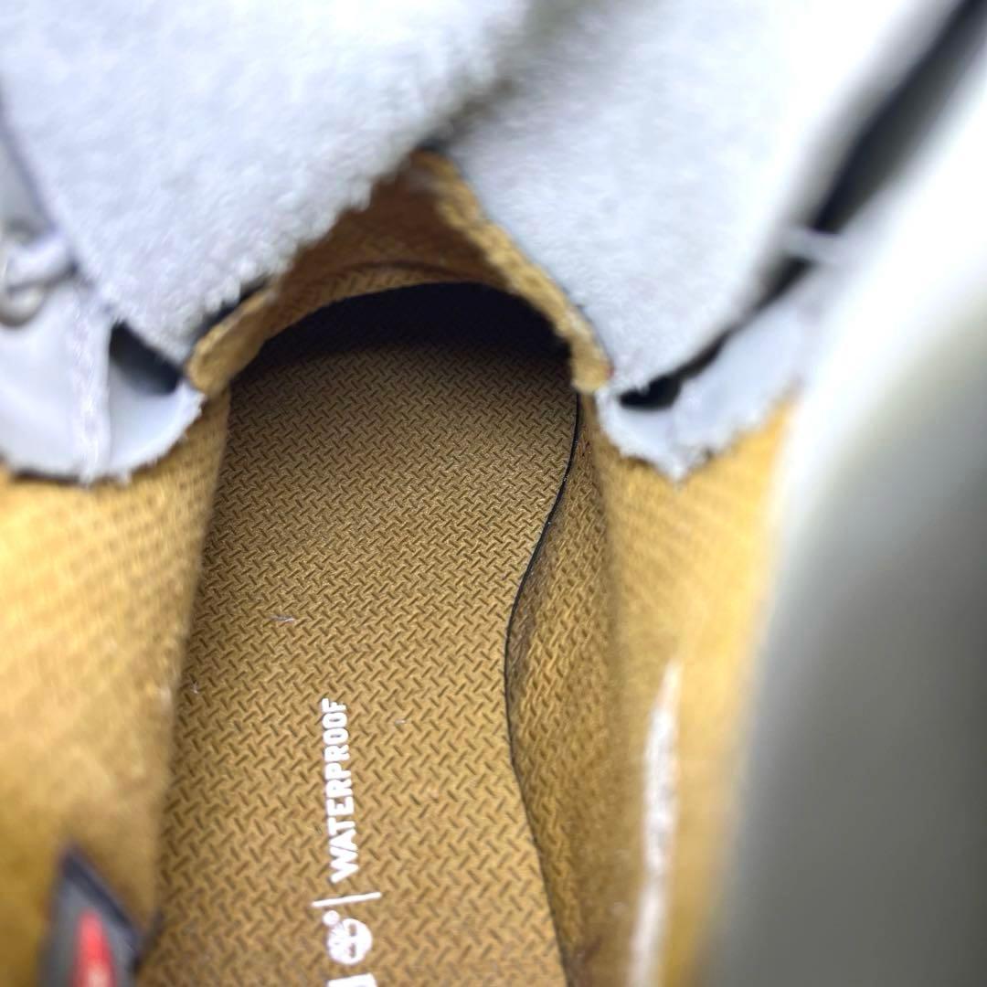 未使用級【ティンバーランド】６インチプレミアムウォータープルーフ♡グレー23.5