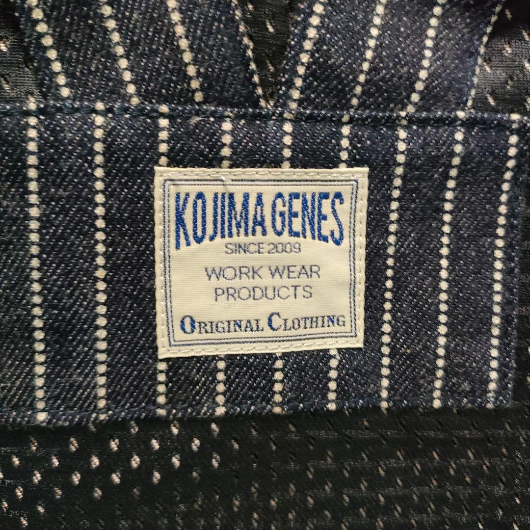 KOJIMA GENES 児島ジーンズ ウォバッシュ ウェアラブルバッグベスト