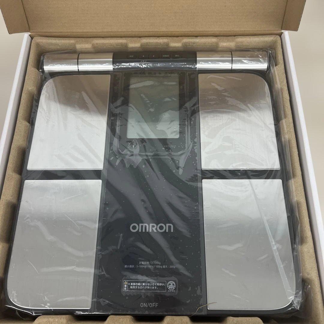 261116オムロン 体重 体組成計 カラダスキャン ブラック KRD-703T