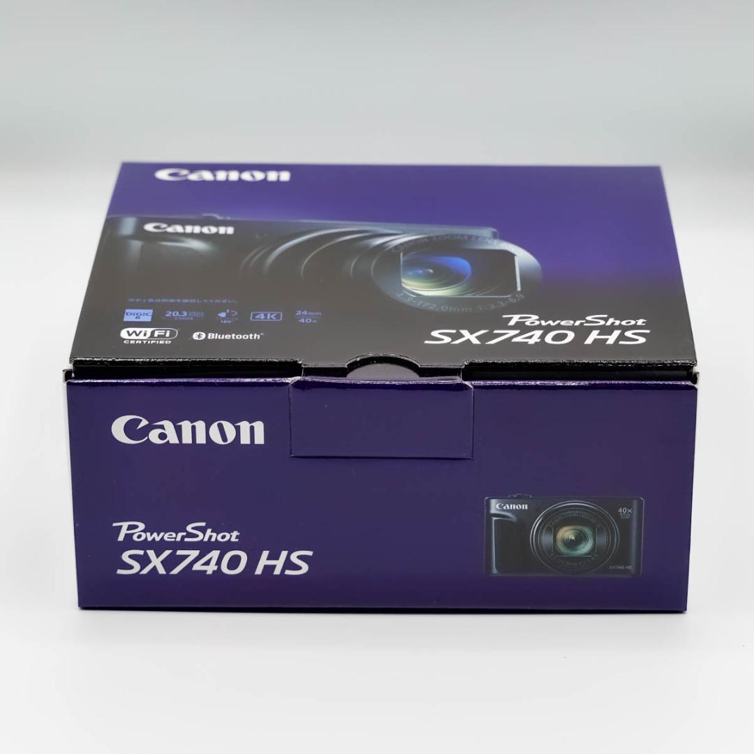 ヘナ【新品・未使用】Canon POWERSHOT SX740 HS黒